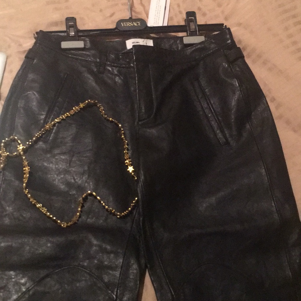 Helmut Lang leather pants 🎁